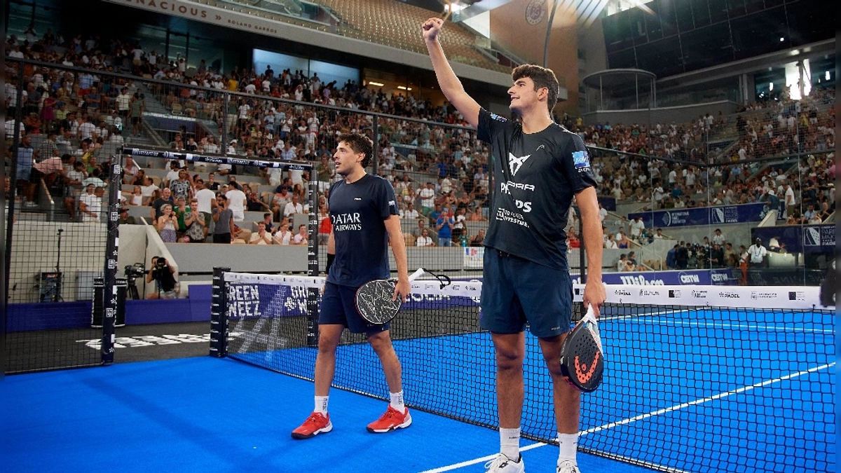 Agustín Tapia y Arturo Coello avanzan a su cuarta final consecutiva en Premier Padel tras vencer a Nieto y Sanz en el Greenweez Paris Major 2023