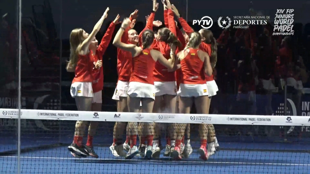 España Campeona del Mundial de Pádel de Menores en Paraguay: Triunfo Impecable frente a Argentina con Victoria Sub14, Sub16 y Sub18