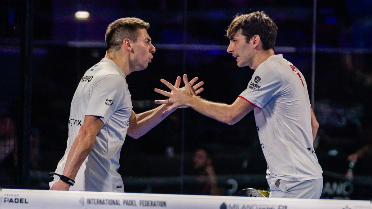 Stupaczuk y Di Nenno Vencen a Tapia y Coello 6-4 y Avanzan a la Final contra Lebrón y Galán en el Milano Premier Padel P1