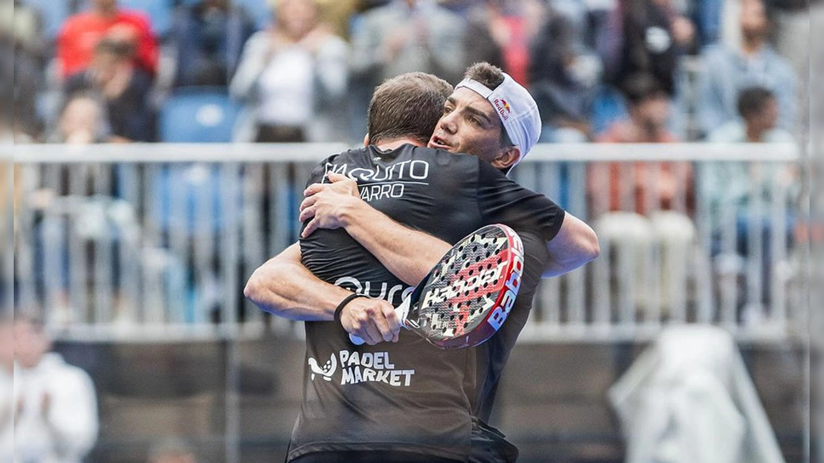 Paquito Navarro brilla en Sevilla Premier Padel P2 con triunfo de 7-5 y 6-3 bajo la lluvia