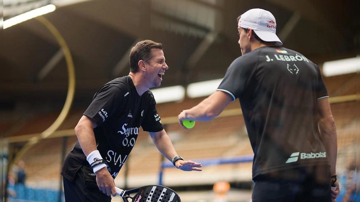 Paquito Navarro y Juan Lebrón Ganan con Doble 6-0 en Asunción Premier Padel P2