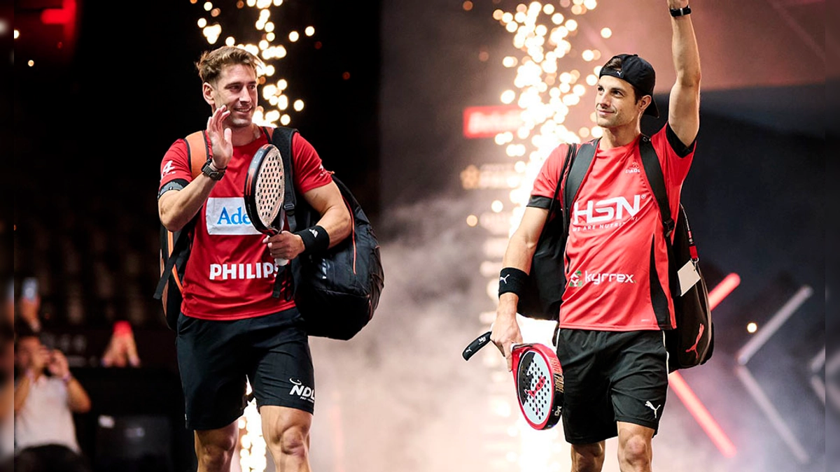 Momo González y Álex Ruiz derrotan a Tello y Belasteguín en la semifinal del Bordeaux Premier Padel P2: 6-4, 3-6, 7-6(6)