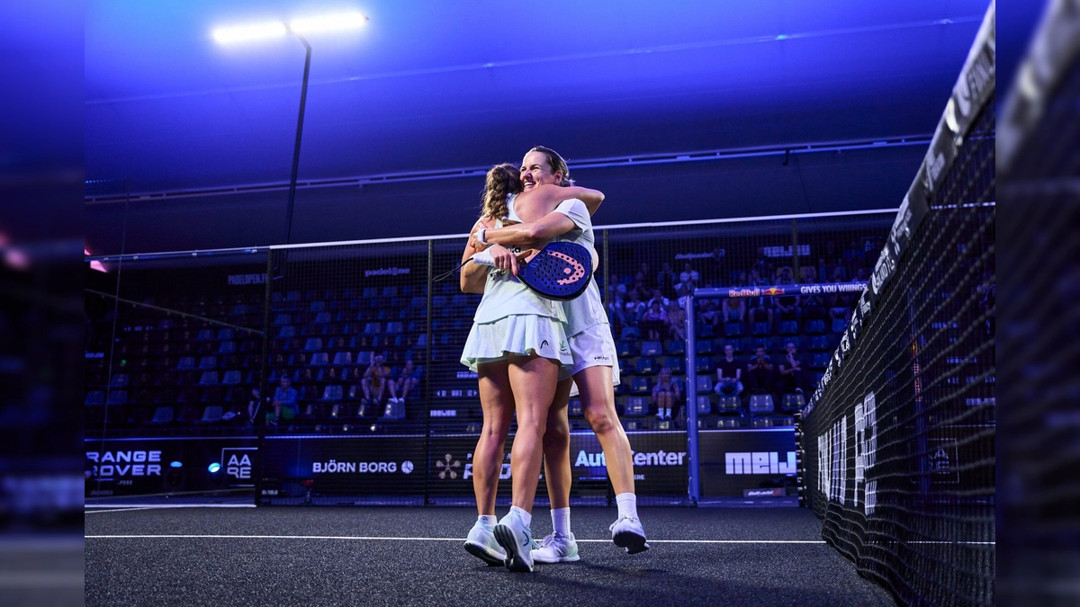 Ari Sánchez y Paula Josemaría a la Final del Finland Premier Padel P2: Victoria 6-4 y 6-1 en Semis