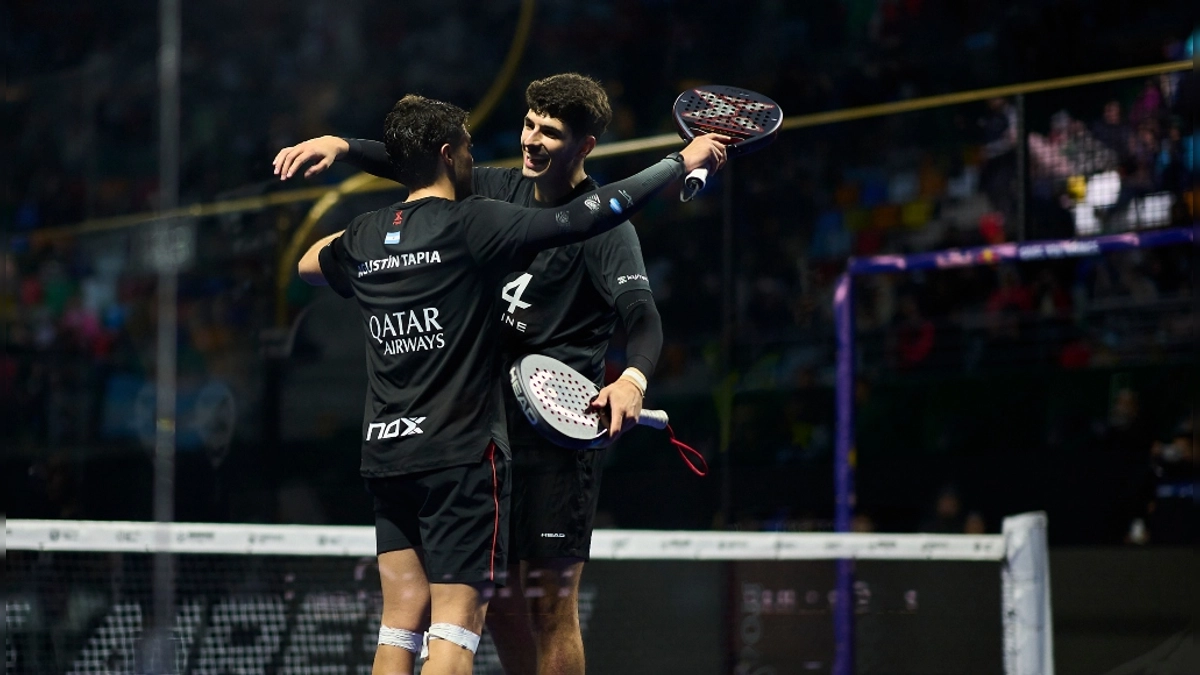 Tapia y Coello arrasan en el Buenos Aires Premier Padel P1: victoria doble 6-2 sobre Navarro y Bergamini y su cuarto título de la temporada