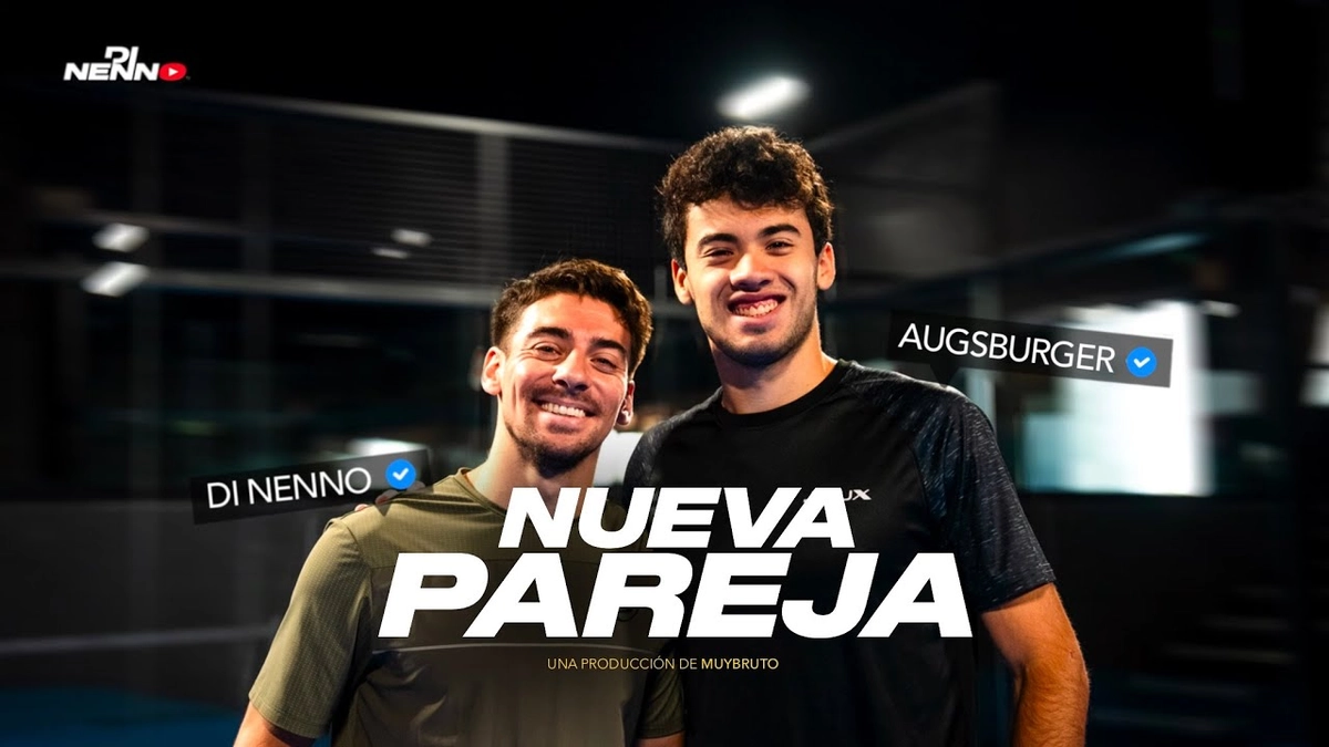 Nueva pareja en pádel profesional: Martín Di Nenno y Leo Augsburger debutan en el Tarragona Premier Padel P1 con grandes expectativas