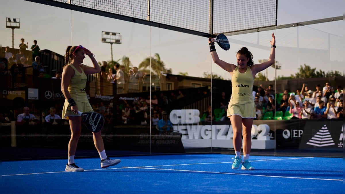 Martina Calvo, la jugadora más joven en llegar a la final del Newgiza Premier Padel P2 en Egipto junto a Ale Salazar: récord histórico y futuro prometedor en el pádel femenino