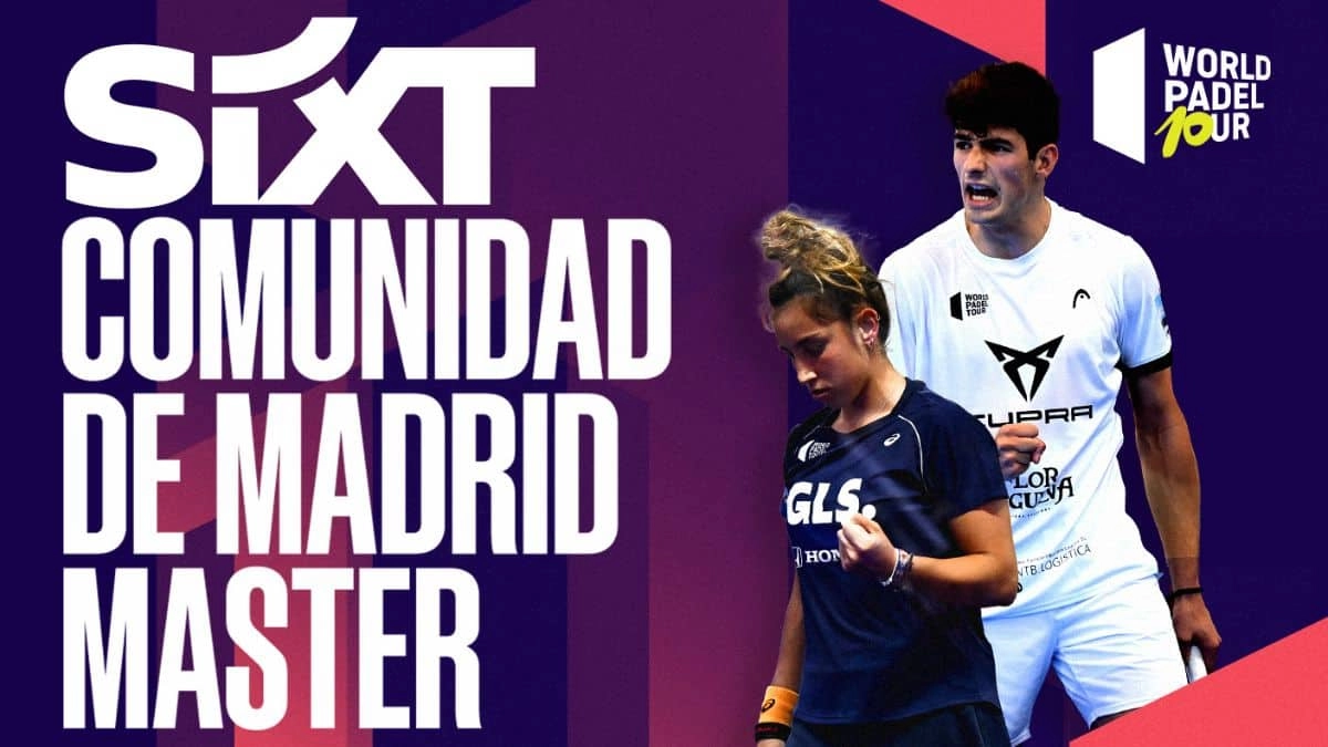 SIXT se convierte en el patrocinador principal del World Padel Tour Comunidad de Madrid Master 2023: 300 deportistas, 20 nacionalidades y emocionantes premios en juego