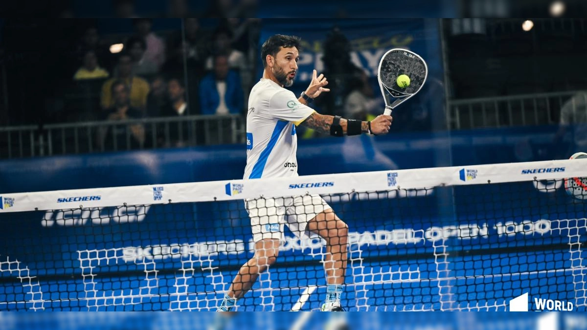 Juan Martín Díaz se retira del pádel profesional: Sanyo Gutiérrez rinde homenaje a la leyenda tras Skechers México Open 2023