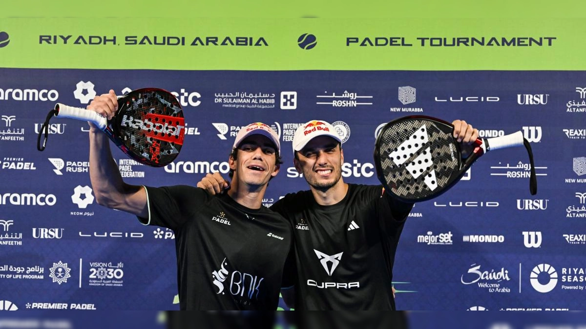 Lebrón y Galán Conquistan el Riyadh Season P1: Triunfo 6-7, 6-4, 6-4 en la Final de Pádel 2024 en Riad