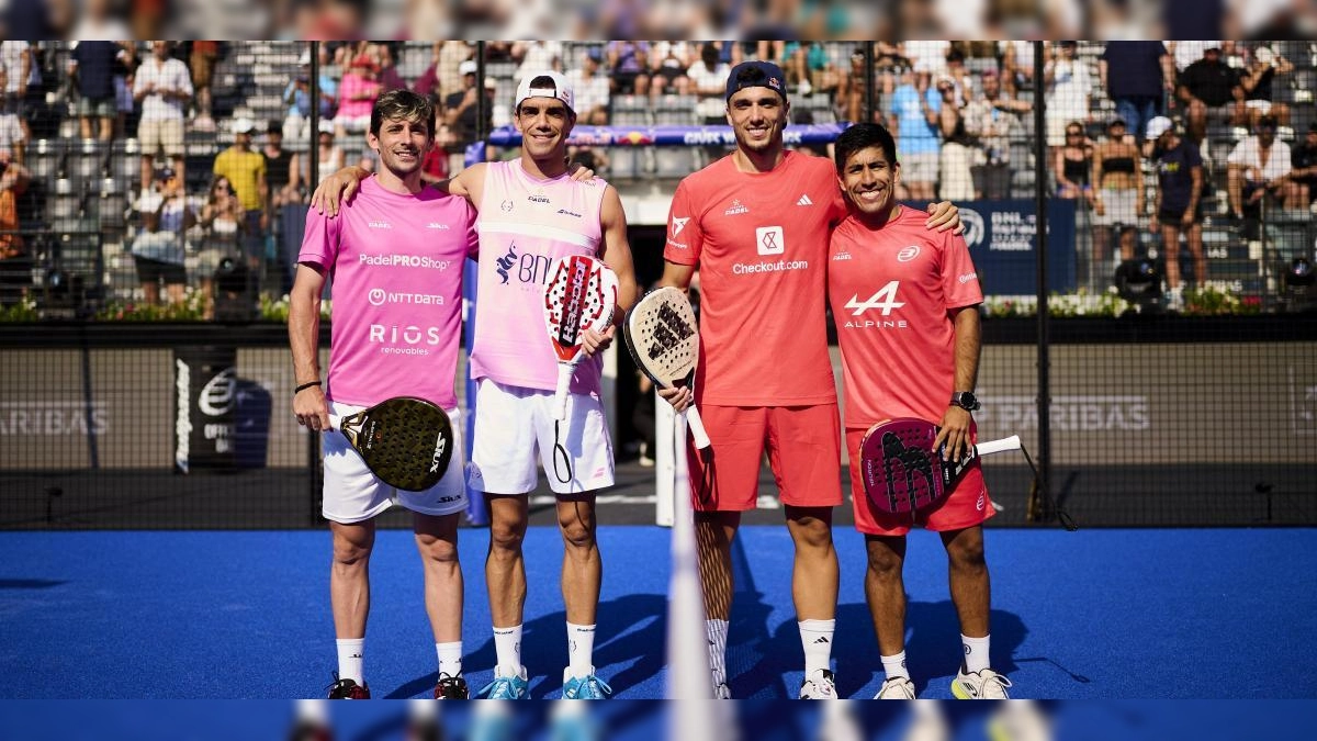 Semifinal Premier Padel Valladolid 2025: Lebrón-Stupa vs Galán-Chingotto en la Plaza Mayor a las 17:00 horas con transmisión en Red Bull TV y Movistar Plus