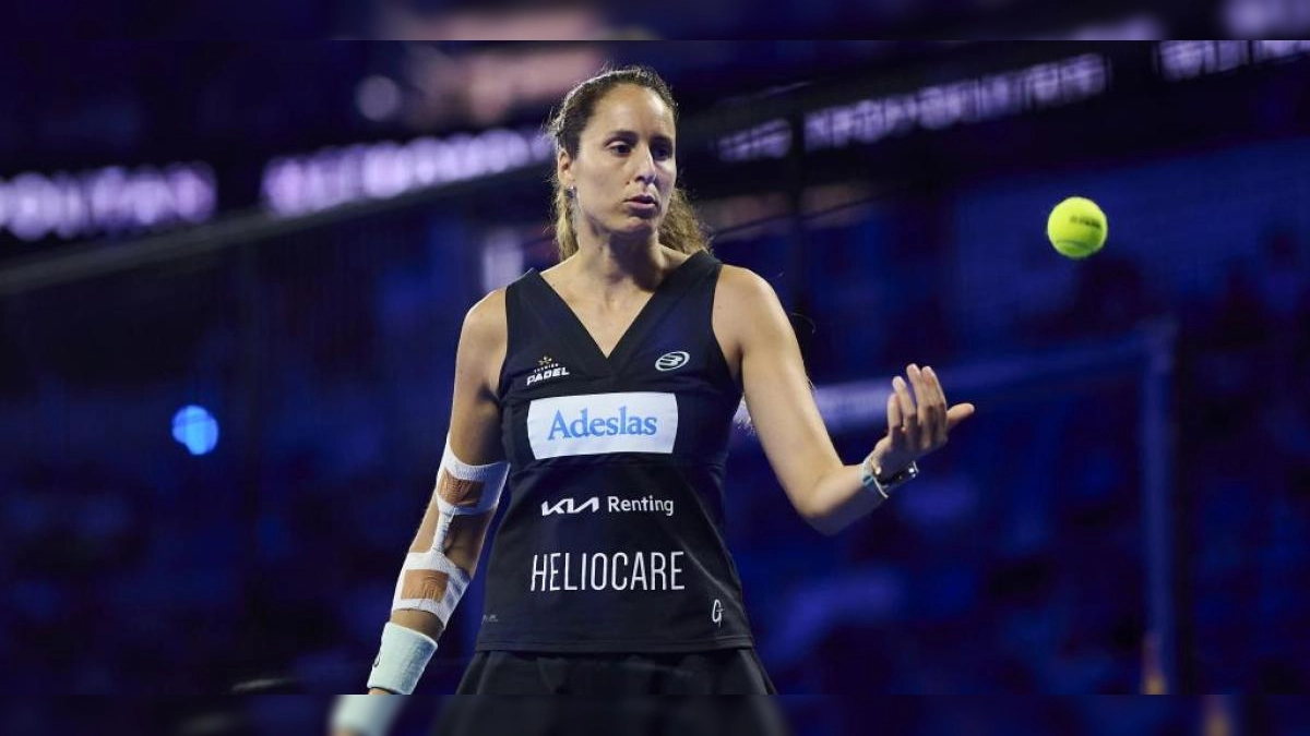 Gemma Triay destaca a Alejandra Salazar como la mejor jugadora de la historia en rueda de prensa del Comunidad de Madrid Premier Padel P1 2025