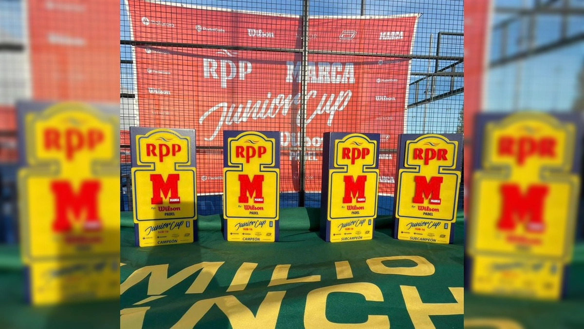 Torneo RPP - MARCA Junior Cup Sub16 by Wilson 2023 en Barcelona: Beltran y Garza se coronan en emocionante final ante Martinez y Garcia