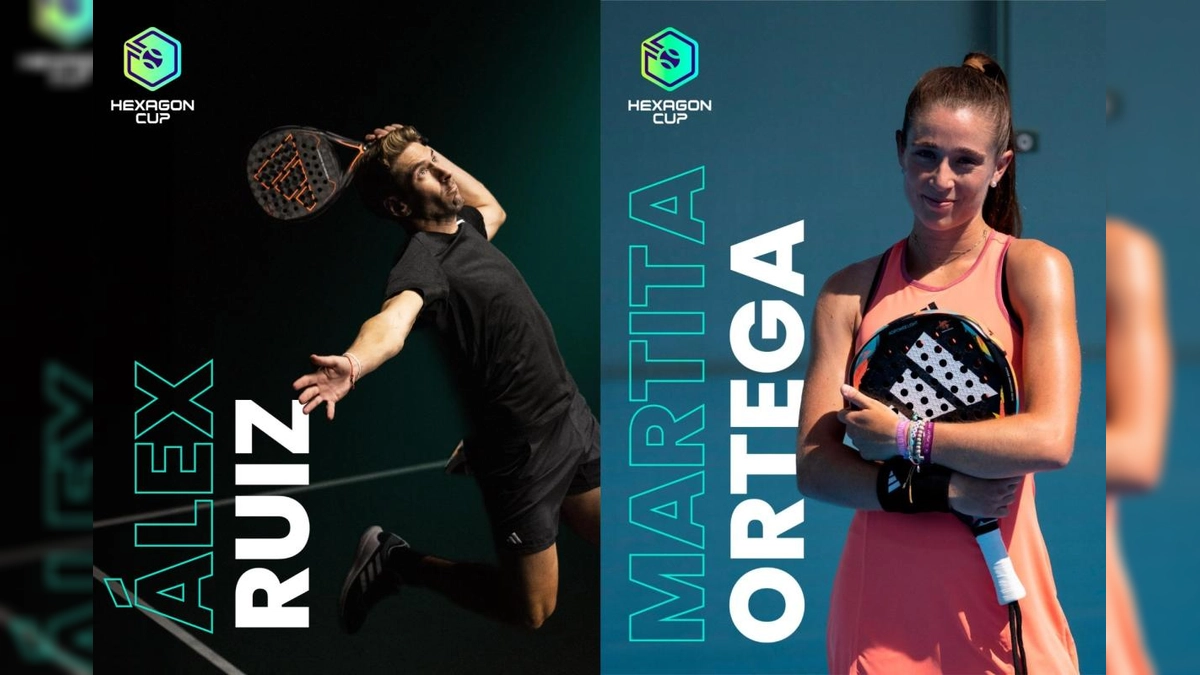 Martita Ortega y Álex Ruiz se unen a la Rafa Nadal Academy para conquistar la Hexagon Cup en Madrid