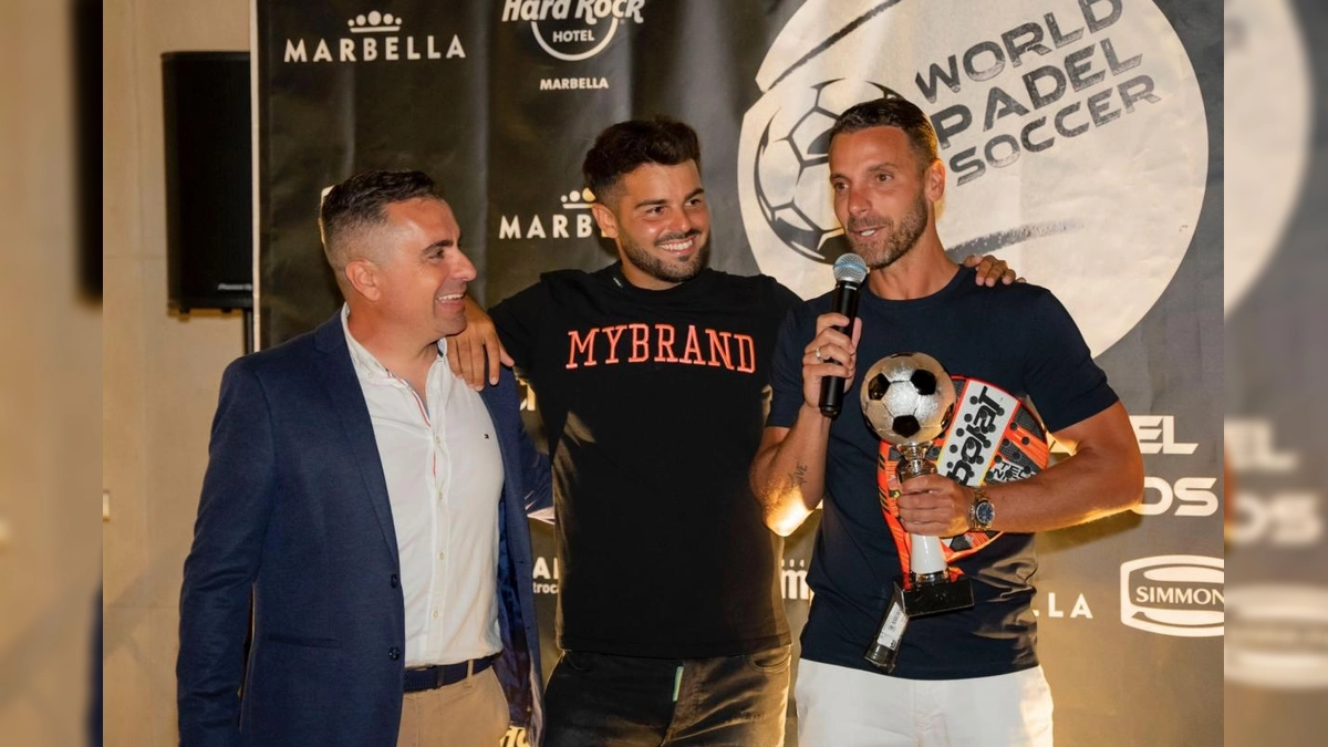 Roberto Soldado y Toño Triunfan en el III World Padel Soccer en Marbella: Clima Perfecto y Figuras del Fútbol en el Club Los Granados