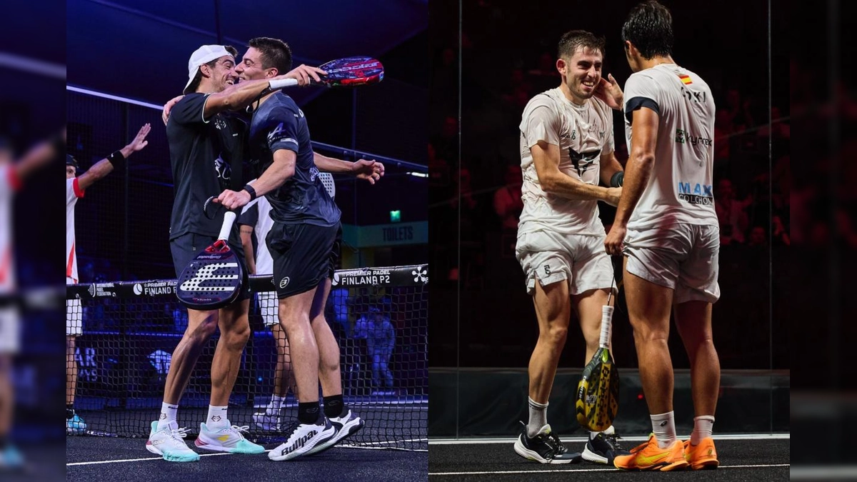 Torneo Premier Padel en Finlandia: Final Electrizante con Lebrón, Di Nenno, Jon y Coki - 6-4 y 6-3 en Semifinales