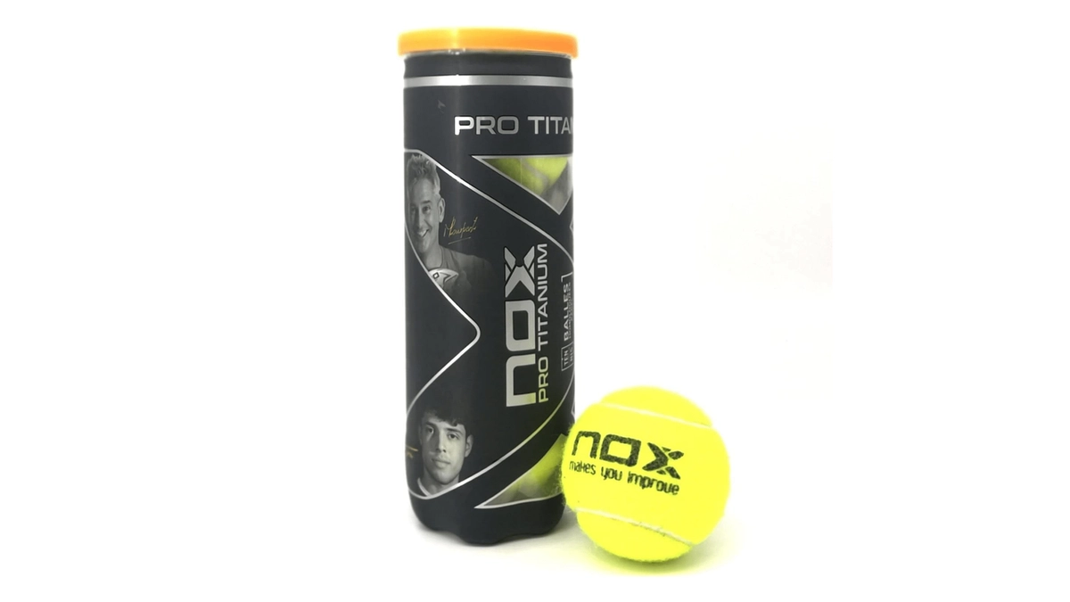 🎾 Pelotas de Pádel Pro Titanium de NOX: Alta Calidad y Rendimiento para Competición