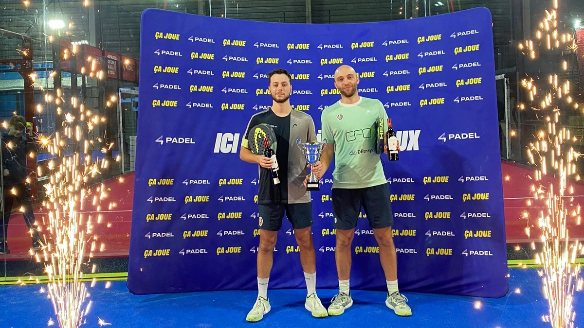 Thomas Vanbauce y Simon Wagner: Campeones del P1000 4Padel Bordeaux tras épico duelo de 2 horas