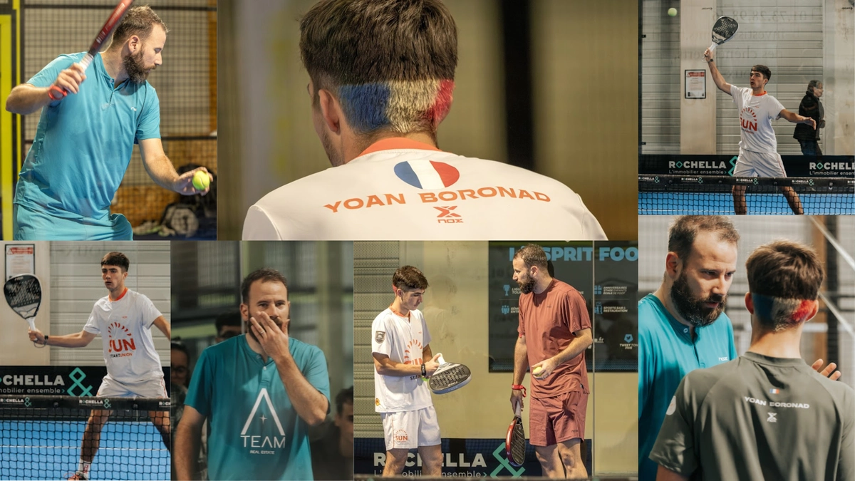 Adrien Maigret y Yoan Boronad Conquistan el P1000 en La Rochelle: Una Victoria de Mentoría y Talento en el Padel Francés