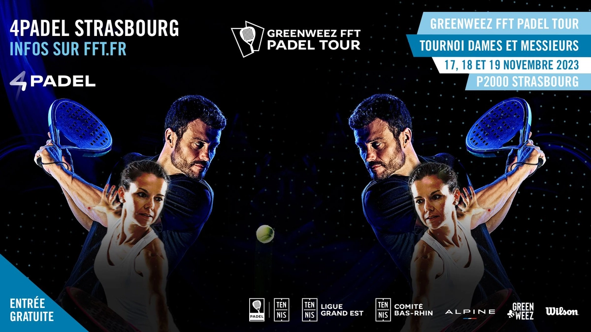 Fin de Temporada en 4Padel Strasbourg: Torneo P2000 Reúne a Bergeron/Maigret y Nuevas Duplas Femeninas del 17 al 19 de Noviembre